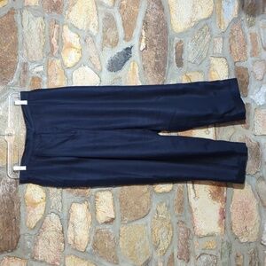 Ralph Lauren 100% linen navy blue pants